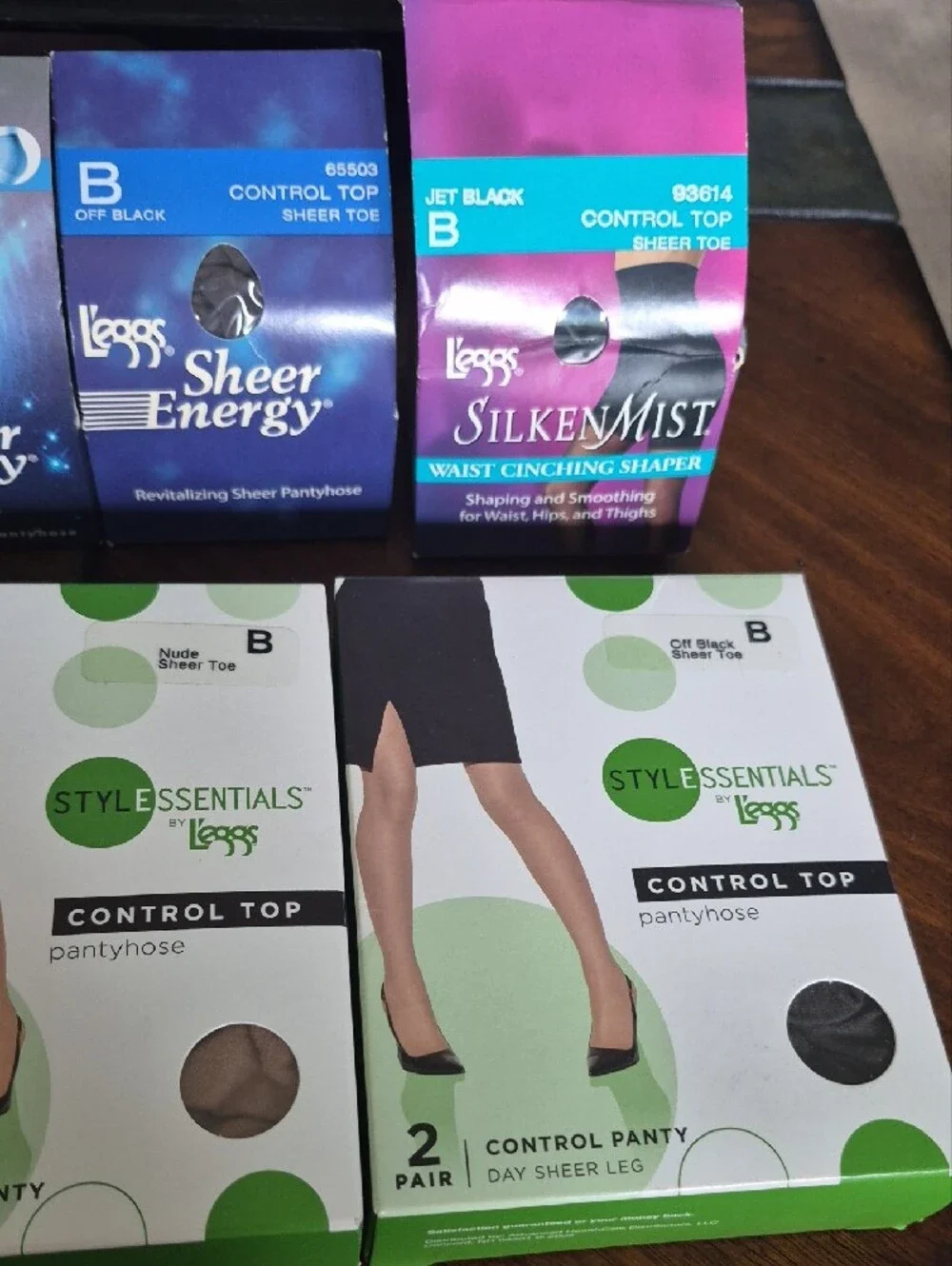 Sheer Energy Control Top Pantyhose - Several Shades New!
